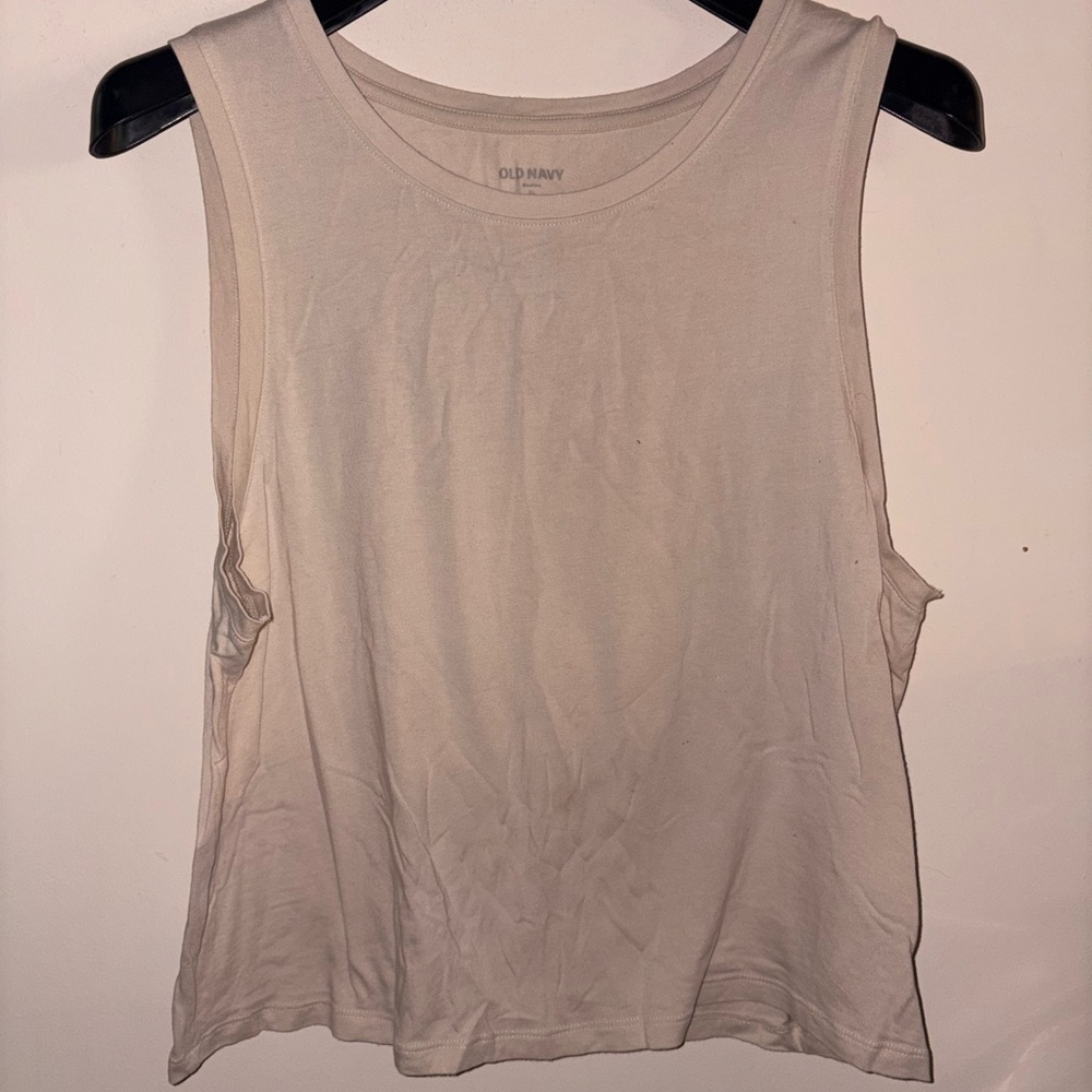 Old Navy size XL beige tank